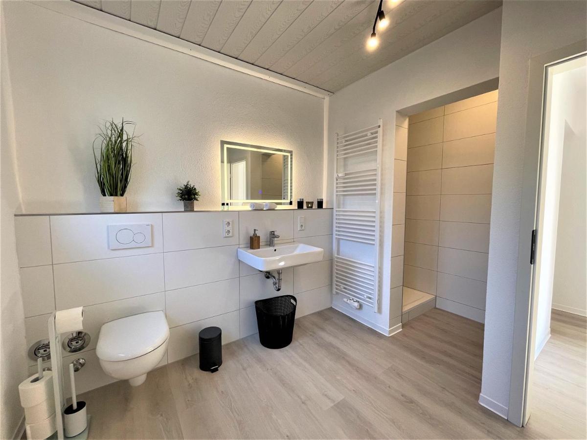 Traumaussicht Kamin Balkon Burgblick 65 Zoll Tv Netflix Sky Joyn Lindenplatz Apartman Bullay Kültér fotó